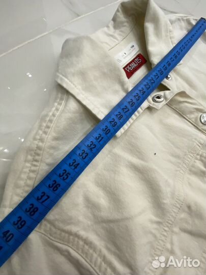 Джинсовая рубашка zara 134