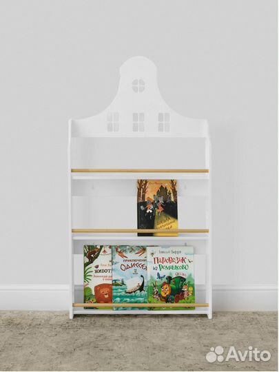 Стеллаж детский для книг 