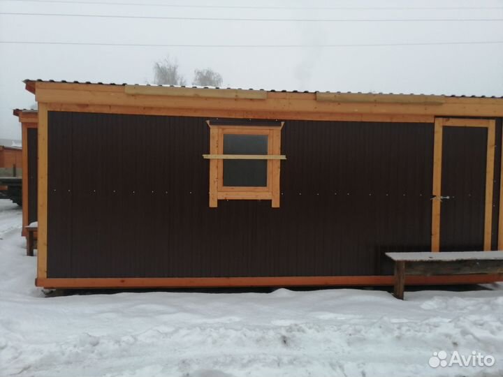 Бытовка 6х2.3м утепленная новая