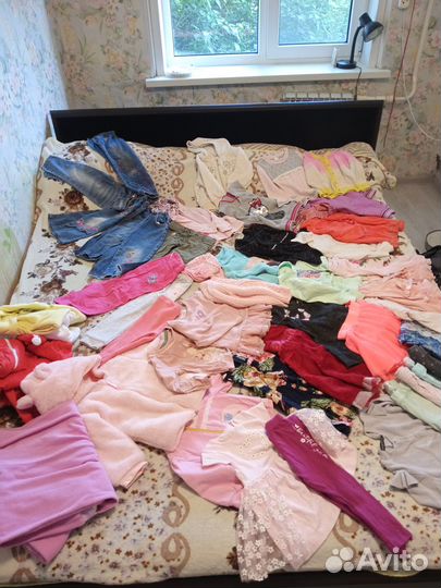 Вещи для девочки от3 м до роста 86см