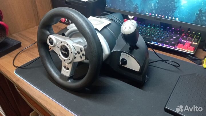 Игровой руль Dialog GW-255VR CyberPilot