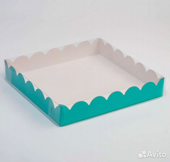 Коробка упаковочная с прозрачной крышкой