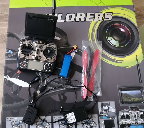 Квадрокоптер с камерой Explorers 71,5см