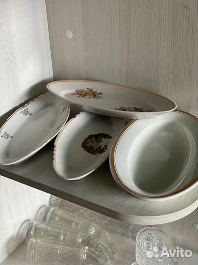 Селедочницы СССР дулево