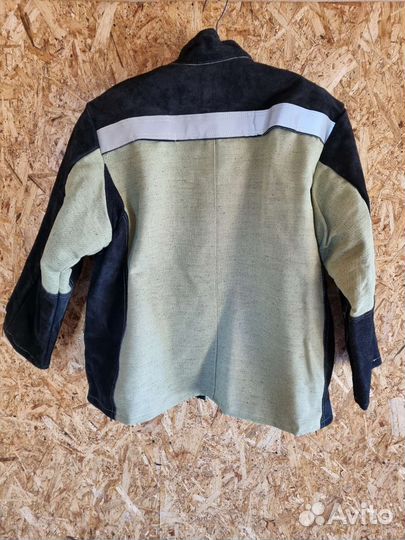 Зимний костюм защитный спилковый сварщика