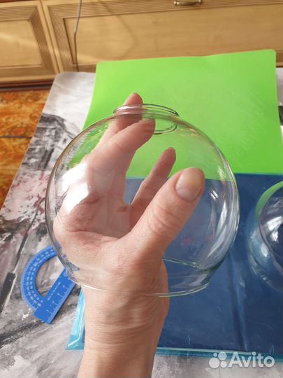 Плафон для люстры шар