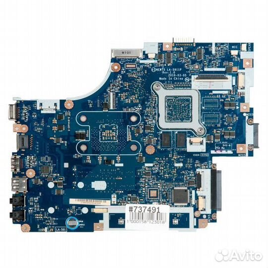 Материнская плата NEW75 LA-5911p rev:1.0