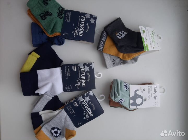 Носки детские новые-3 шт