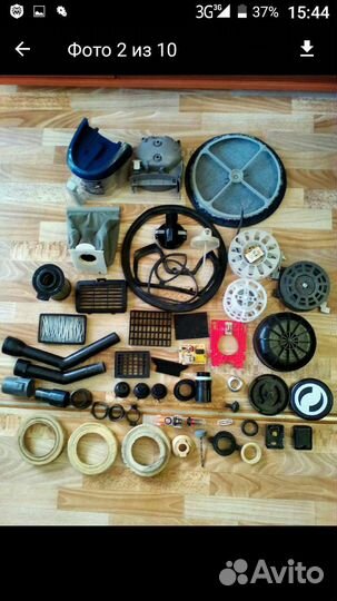 Шланги, трубки, насадки, з/части к пылесосам