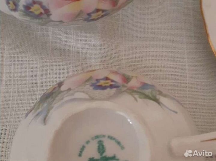 Новый чайный фарфоровый сервиз пр-во Чехия