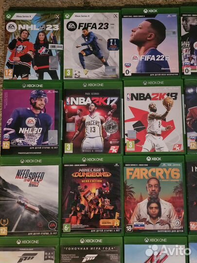 Диски Xbox one,one s,one x
