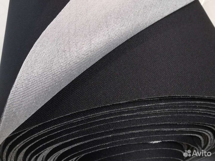 Потолочная автомобильная ткань черная