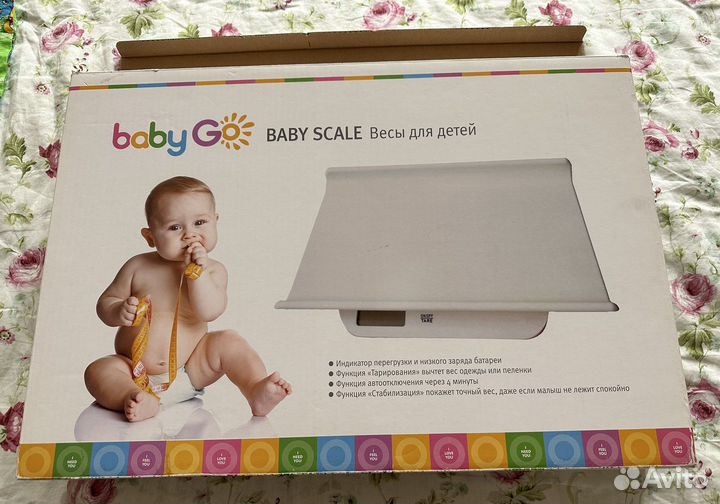 Детские электронные весы Baby Go