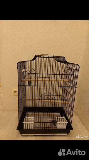 Клетка для попугая на брони