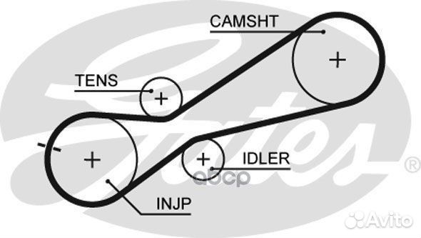 Ремкомплект привода грм с водяным насосом