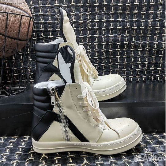 Rick owens geobasket white