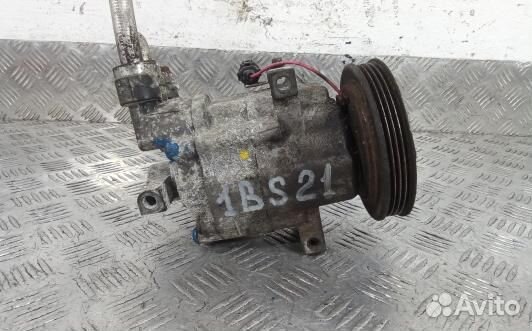 Компрессор кондиционера бензиновый nissan note E11