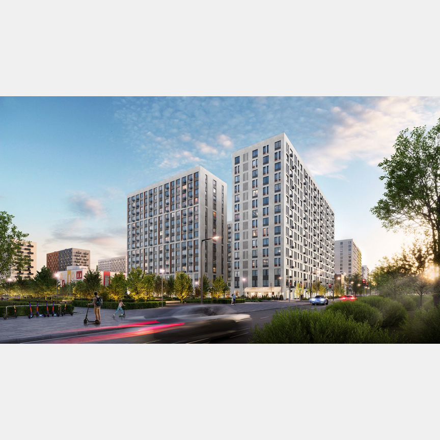 3-к. квартира, 87,5 м², 10/15 эт.