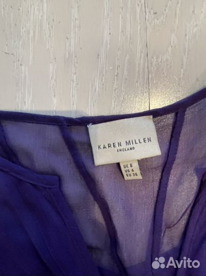 Платье шелковое Karen Millen