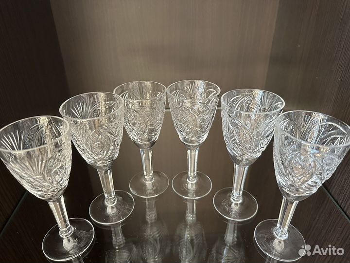 Рюмки хрусталь СССР