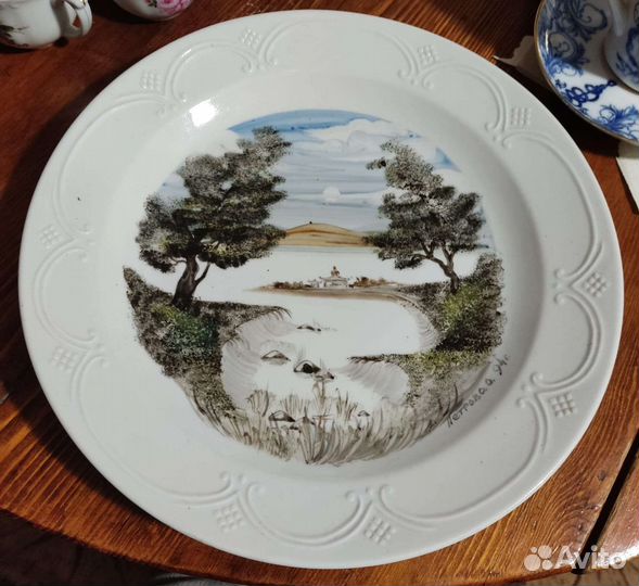 Вазы. Блюдо. Хрусталь