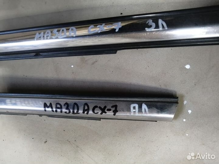 Молдинг стекла двери для Mazda CX 7 2007-2012