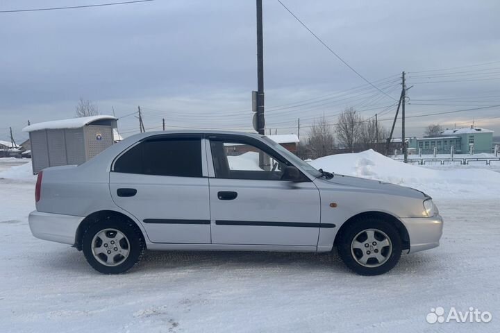 Hyundai Accent 1.5 МТ, 2007, 180 000 км