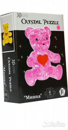 3D пазл Мишка 41 деталь