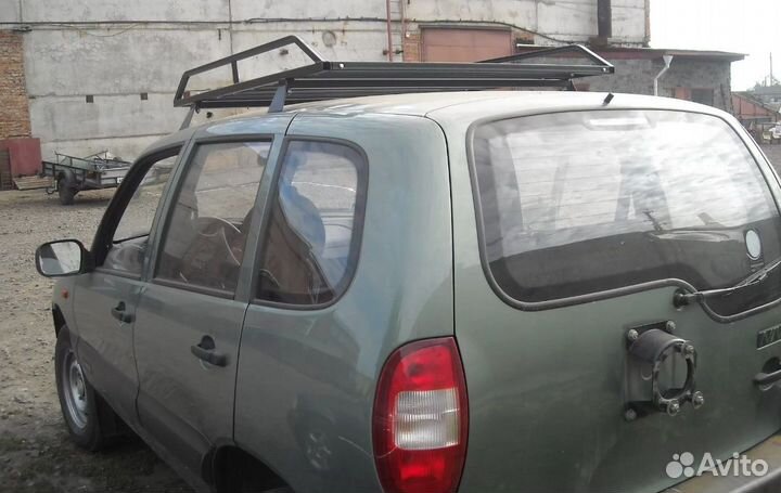 Корзина багажник на Niva Chevrolet разборная