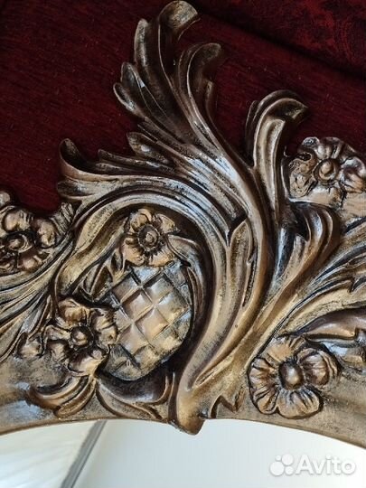 Зеркало в резной раме винтаж