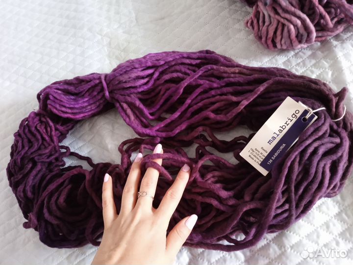 Пряжа пакетом + недовязы Alize Malabrigo Nako