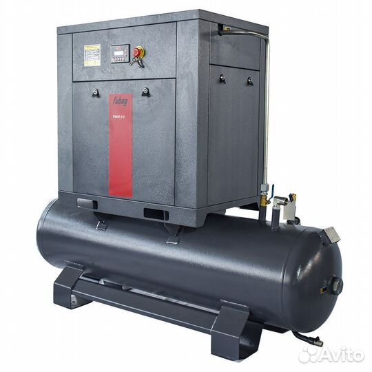 Компрессор 4 кВ винтовой на ресивере