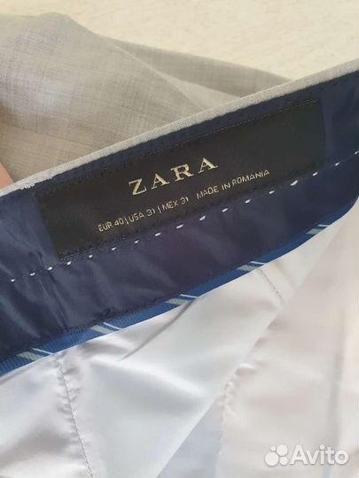 Брюки мужские Zara размер 40