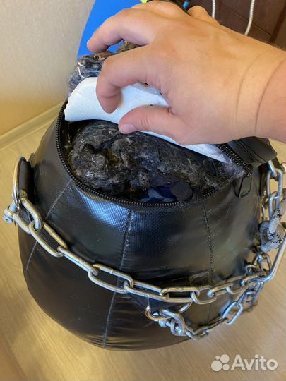 Боксерская груша кожа