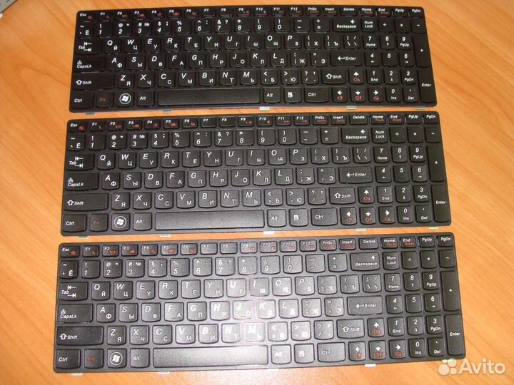 Клавиатуры ноутбуков Lenovo