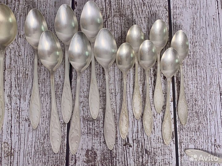 Мельхиоровые ложки СССР винтаж