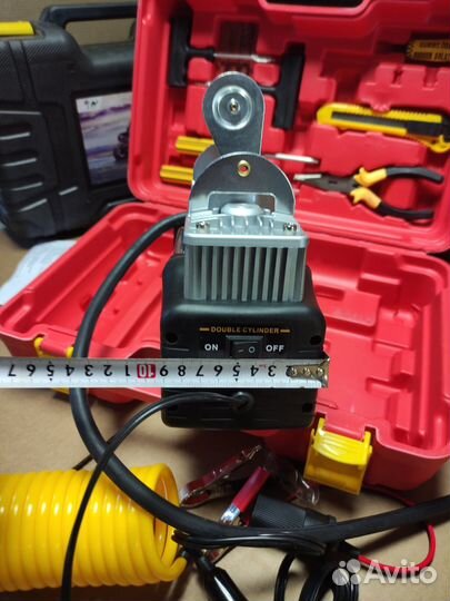 Набор инструментов с авто компрессором