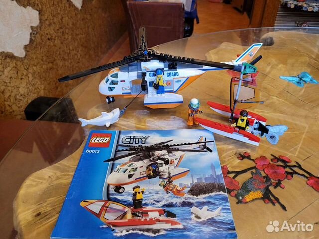 Lego City спасатели 60013,60023,60012 ориг