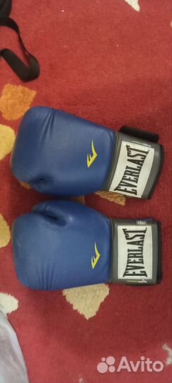Боксерские перчатки everlast 10 oz