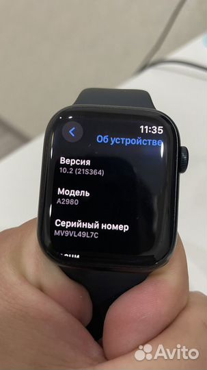 Apple watch 9 45мм с коробкой и чеком