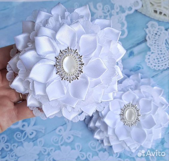 Бантики большие на 1 сентября