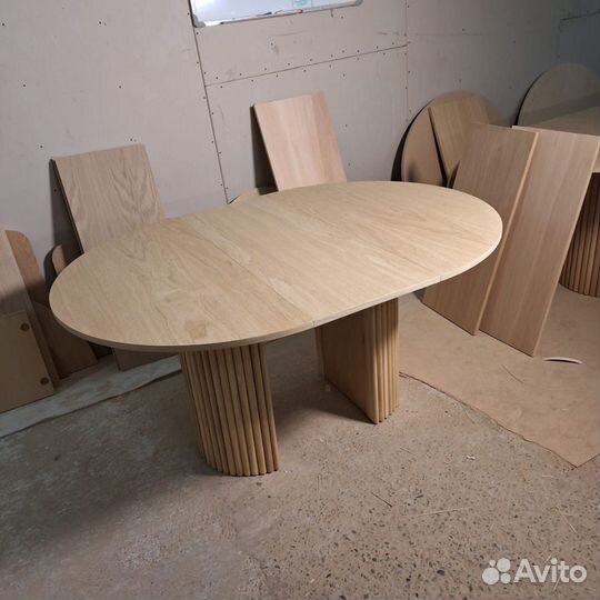 Стол обеденный раскладной деревянный