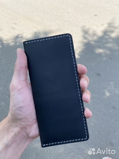 Кошелек из кожи ручной работы