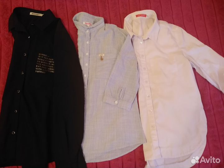 Блузки для школы р.42-44