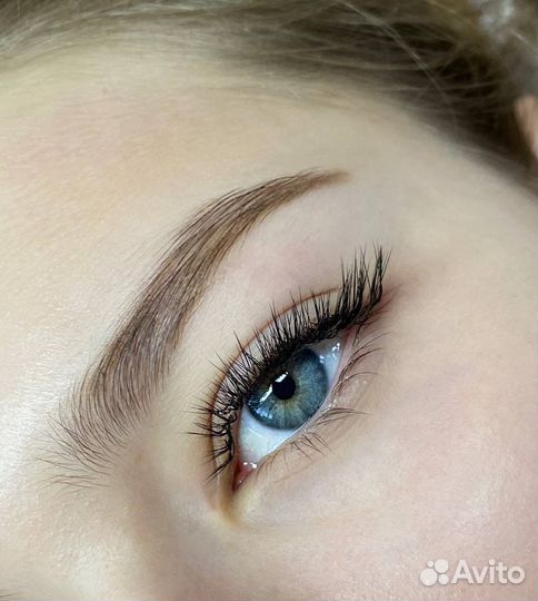 Наращивание ресниц, 1D, 1,5D, 2D, Мокрый, Аниме