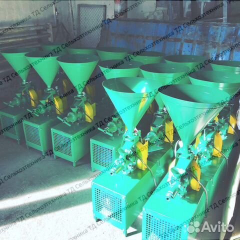 Экструдер для кормов. Зерновой