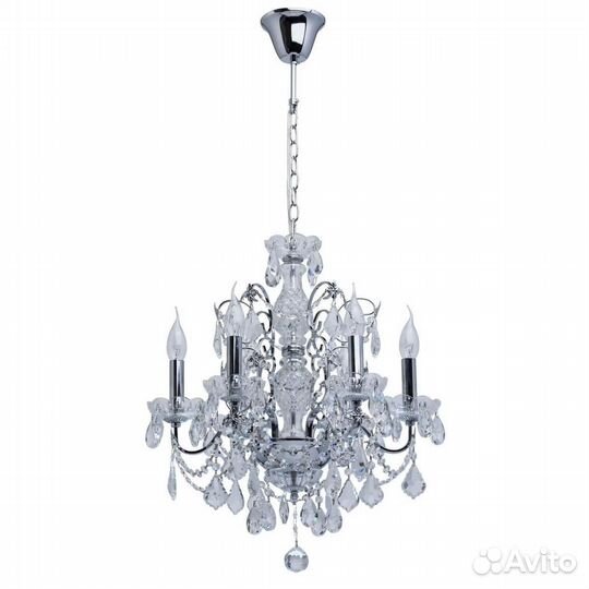 Люстра подвесная в спальню классика