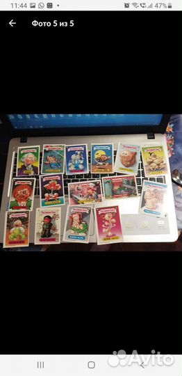 Карточки коллекционные garbage gang