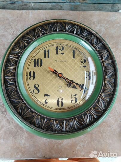 Часы настенные Янтарь. СССР