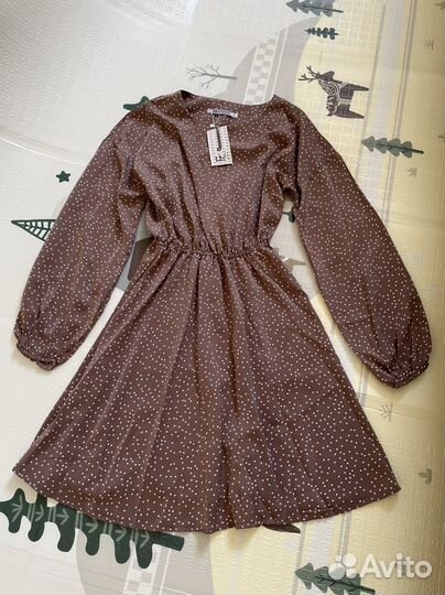 Новое платье в горошек